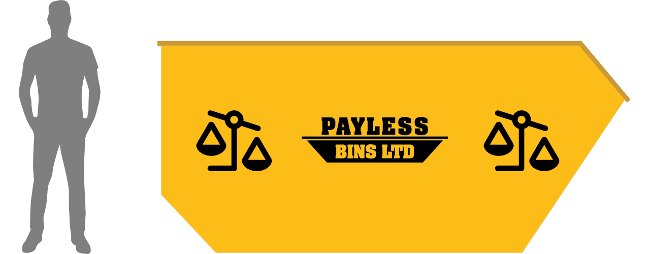 9 Cubic Metre Lite General Waste Bin