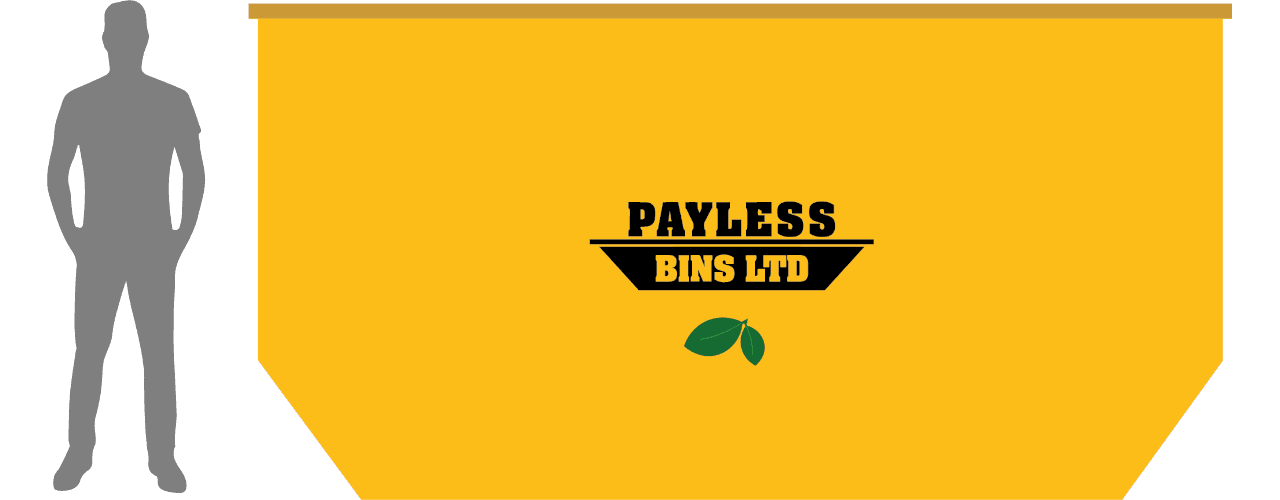 12 Cubic Metre Green Waste Bin