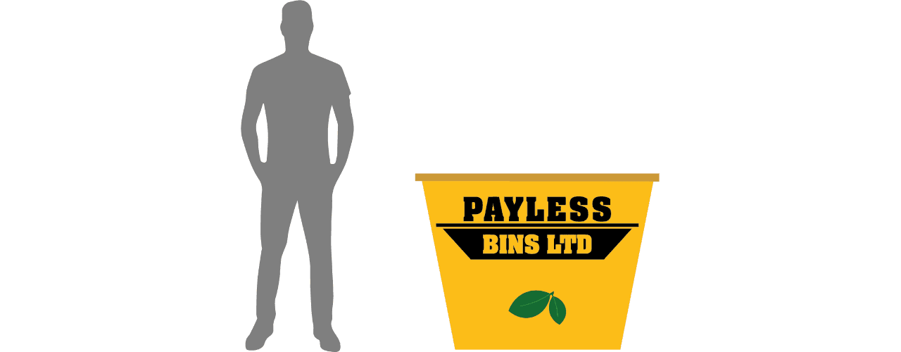 2 Cubic Metre Green Waste Bin